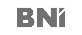 Logotipo de BNI, cliente de Rotusil