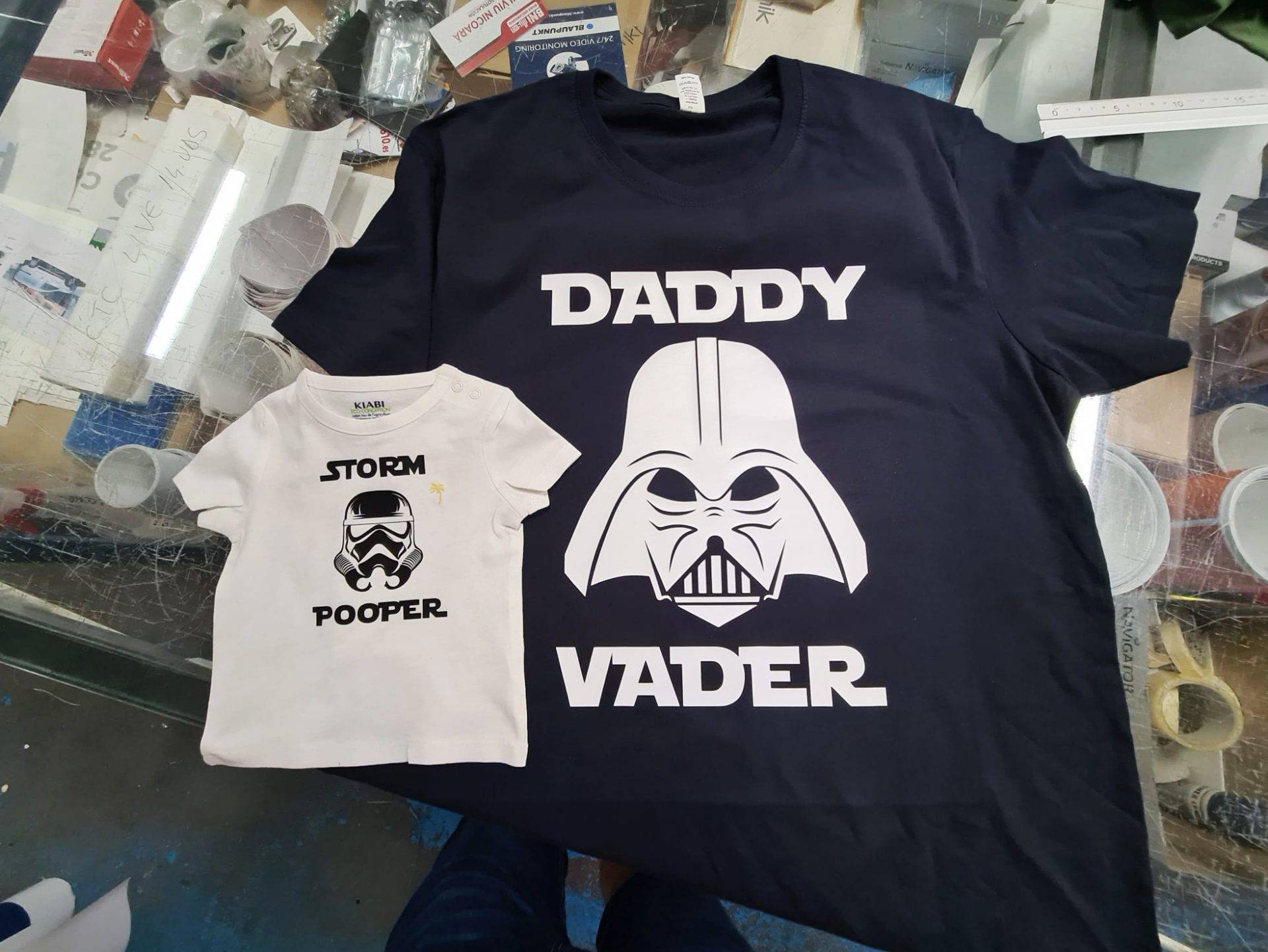 Camisetas de algodón con estampación textil para eventos, Rotusil