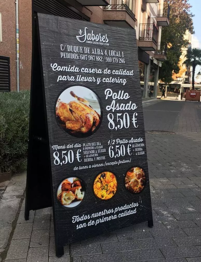 Cartelería personalizada en vinilo sobre panel rígido Rotusil Comunidad de Madrid